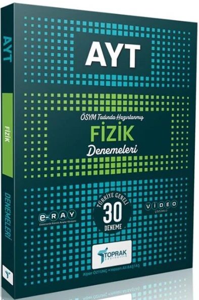 Toprak Yayıncılık AYT Fizik Deneme ürün görseli 1