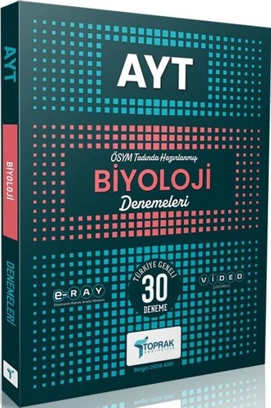 Toprak Yayıncılık AYT Biyoloji Deneme ürün görseli 1
