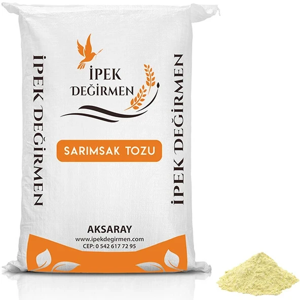İpek Değirmen Sarımsak Tozu 1 Kg - Doğal Katkısız Saf Mutfak Tipi ürün görseli 1