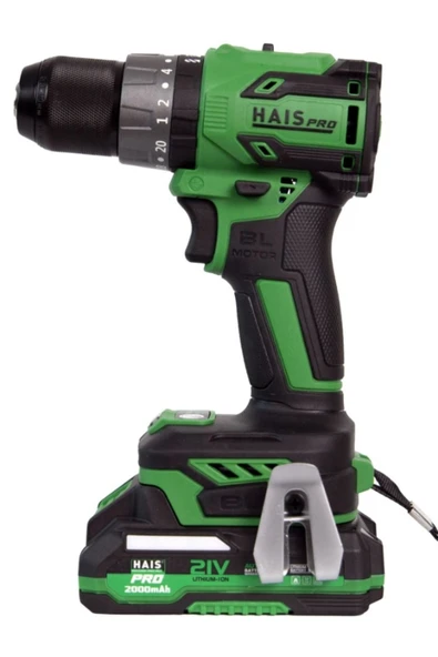 Haispro RB-DB2102 Profesyonel Darbeli Vidalama Matkap 21 V 2x2.0 Ah Çift Akülü ürün görseli 1