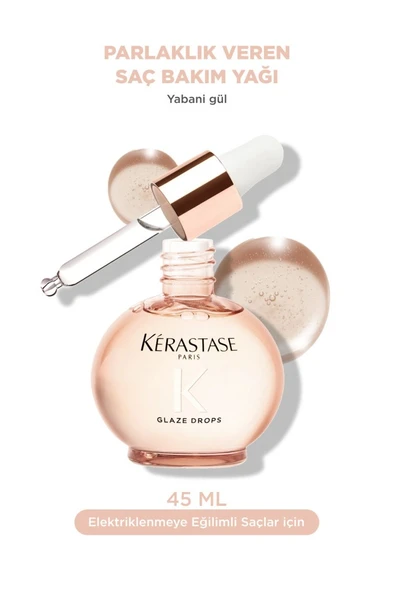 Gloss Absolu Elektriklenmeye Eğilimli Saçlar Için Saç Bakım Yağı 45 ml ürün görseli 1