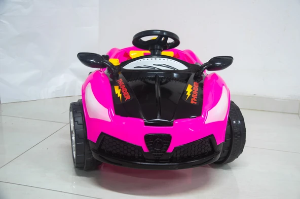 THUNDER 12 V AKÜLÜ ARABA PEMBE - Resim 2
