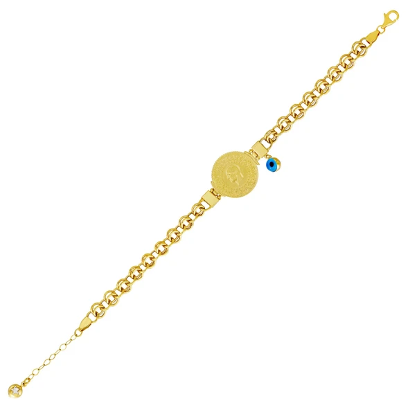 Altın Çeyrekli Bileklik T074385-T074386 ürün görseli 1