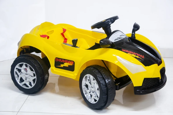 THUNDER 12 V AKÜLÜ ARABA SARI - Resim 2