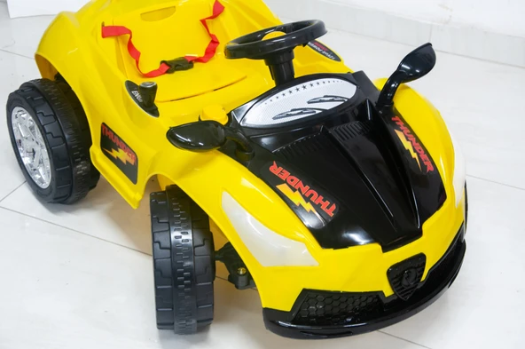 THUNDER 12 V AKÜLÜ ARABA SARI - Resim 3