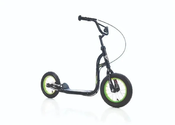 CORELLİ SLIPPY SCOOTER V 12 JANT SİYAH YEŞİL ürün görseli 1
