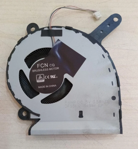 Asus ORJİNAL LAPTOPTAN ÇIKMA  ROG Strix DFS5K12115491M FM1Y Gpu Fan, Ekran Kartı Fanı 5V Versiyon ürün görseli 1