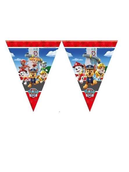 Paw Patrol Refresh Lisanslı Bayrak Set 2,90M ürün görseli 1