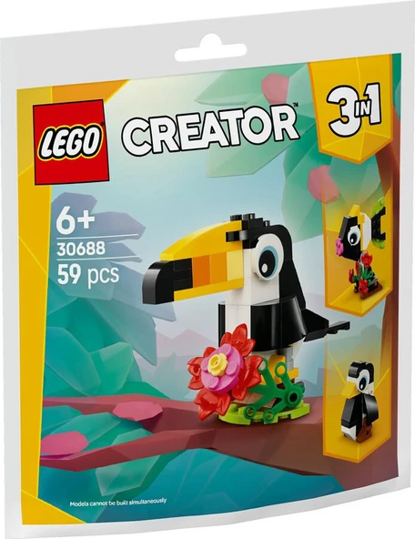 LEGO Creator 30688 Tropical Toucan ürün görseli 1