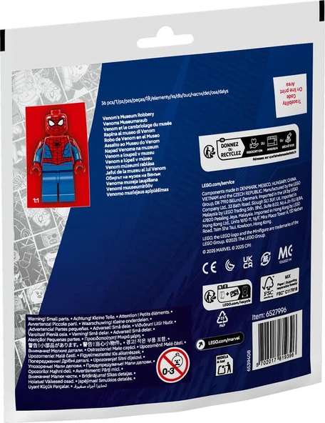 LEGO Super Heroes 30707 Venom's Museum Robbery - Resim 2
