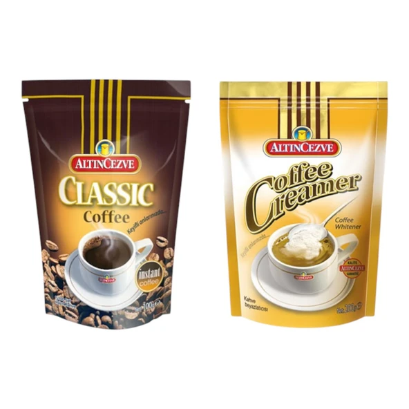 Altıncezve Klasik Hazır Kahve 100 Gr X Kahve Kreması 200 G ürün görseli 1