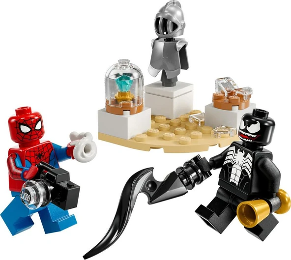 LEGO Super Heroes 30707 Venom's Museum Robbery - Resim 3