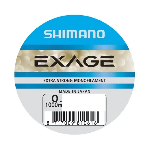 Shimano Exage 1000m 0.405mm Steel Grey Monoflament Misina ürün görseli 1
