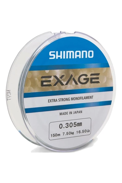 Shimano EXAGE MONOFLAMET MİSİNA 300mt 0,22MM ürün görseli 1