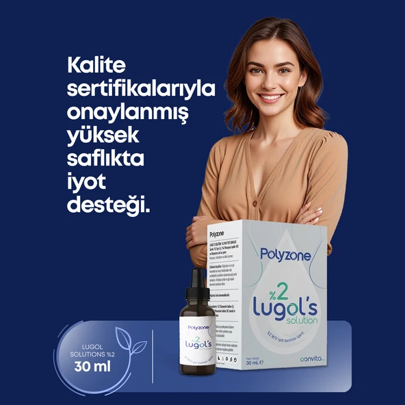 LUGOL'S SOLUTION %2 30 ML POLYZONE ürün görseli 1