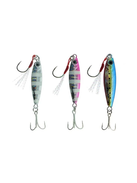 Fujin Jig-X Trio 3lü Micro Jig 5gr - Resim 3