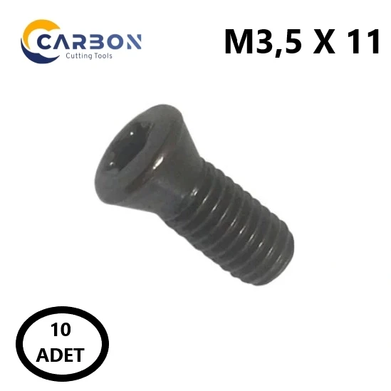 M3,5 X 11 TORX CİVATA KATER CİVATASI ORJİNAL CİVATA ( 10 ADET ) ürün görseli 1
