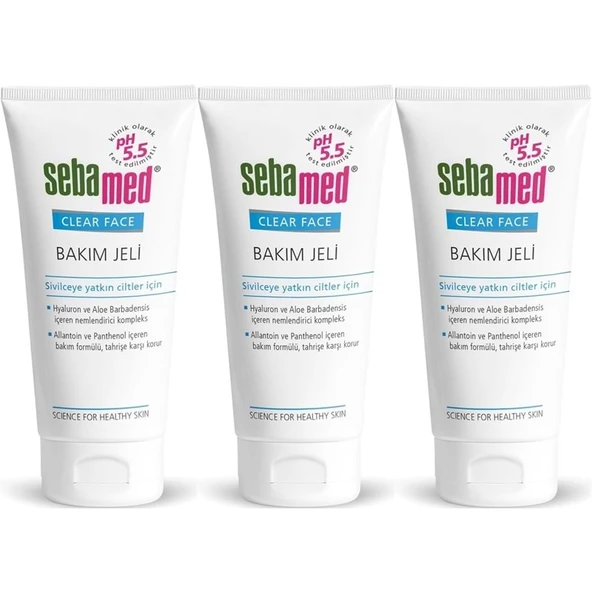 Sebamed Clear Face Bakım Jeli 50ML (3 Lü Set) ürün görseli 1