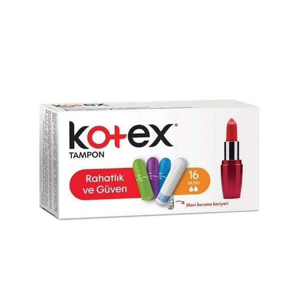 Kotex Tampon Mini 384 Lü Set (24PK*16) - Resim 2