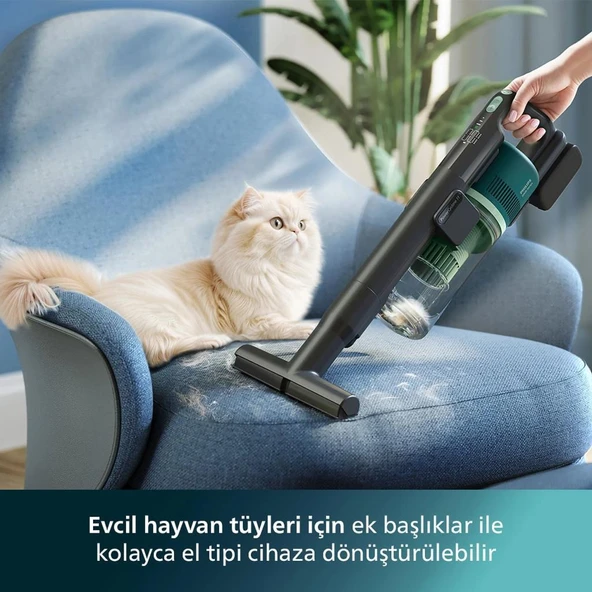 PHİLİPS XC-6557/01 ŞARJLI DİKEY SÜPÜRGE - Resim 3