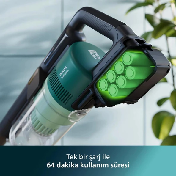 PHİLİPS XC-6557/01 ŞARJLI DİKEY SÜPÜRGE - Resim 4