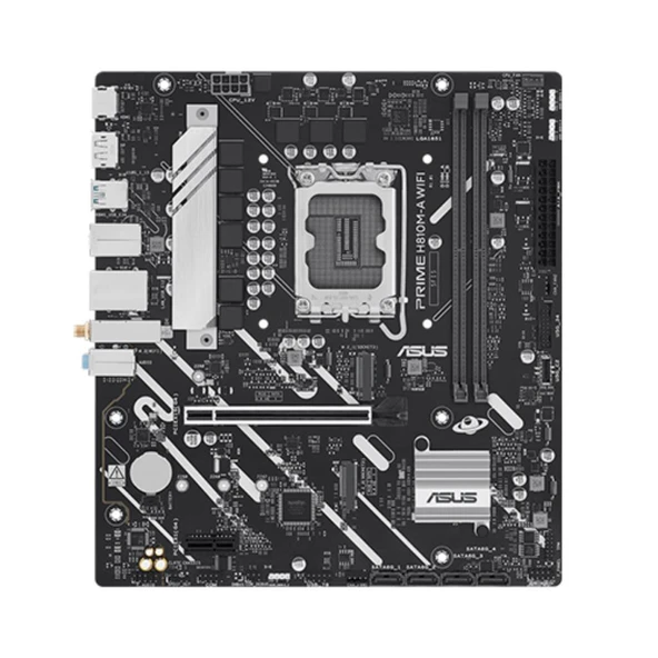 Asus PRIME H810M-A WIFI H810 DDR5 M.2 USB 3.2 DP/HDMI PCI 4.0 1851p Anakart ürün görseli 1