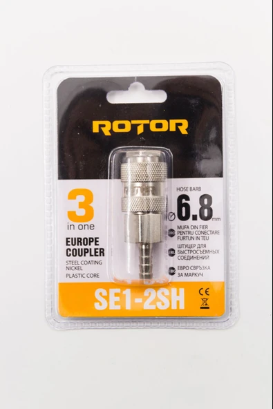 SE1-2SH Kompresör Bağlantı Konnektörü R6.8 ROTOR ürün görseli 1