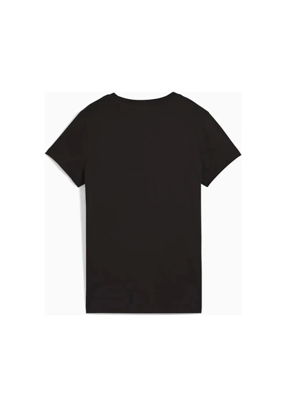 Puma Essentials Kadın Siyah Tişört 63153601 - Resim 5