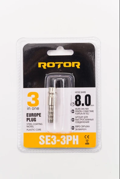 SE3-3PH Kompresör Bağlantı Konnektörü R8 ROTOR ürün görseli 1