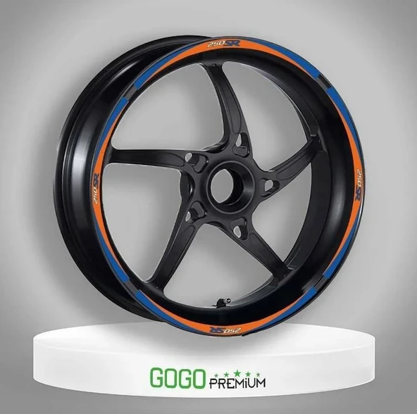 CF MOTO 250 SR 2020-2023 UYUMLU JANT ŞERİDİ 005 ürün görseli 1