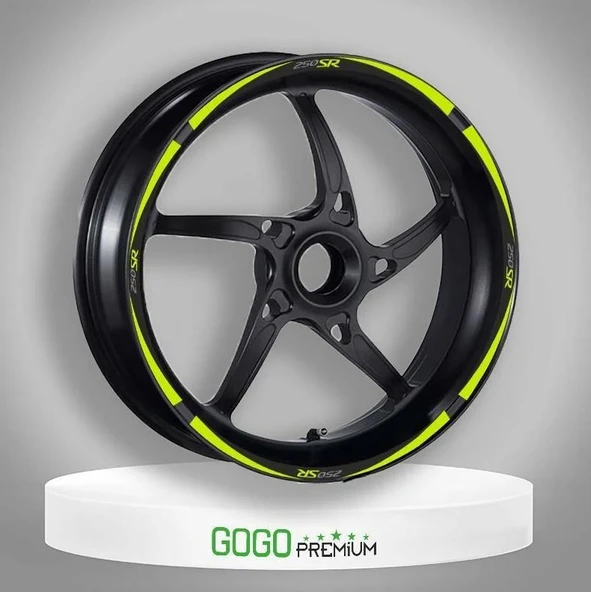 CF MOTO 250 SR 2020-2023 UYUMLU JANT ŞERİDİ 002 ürün görseli 1
