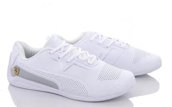 Puma Ferrari Scuderıa Drıft Cat 8 Beyaz Ayakkabı (DAR KALIPTIR) ürün görseli 1