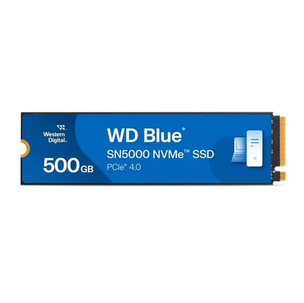 WD Blue SN5000 500GB M.2 NVMe SSD 5000/4000 ürün görseli 1
