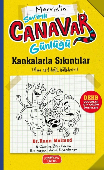 Sevimli Canavarlar Günlüğü-Kankalarla Sıkıntılar/Raun Melmed/Yediveren Çocuk ürün görseli 1
