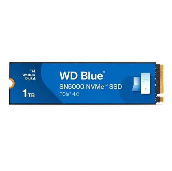WD Blue SN5000 1TB M.2 NVMe SSD 5150/4900 ürün görseli 1