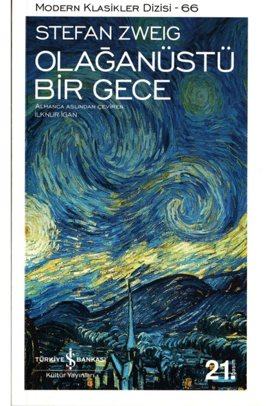 Olağanüstü Bir Gece Stefan Zweig ürün görseli 1