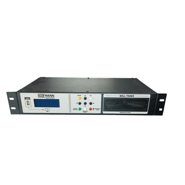 BOFMANN BF ZS3RK RACK TİPİ KUMANDALI OKUL ZİL SAATİ ürün görseli 1
