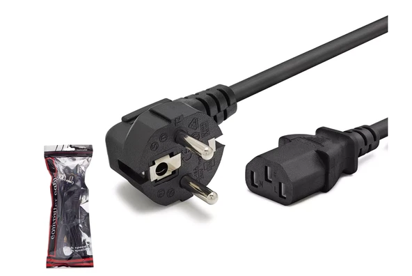 HADRON HDX-5502 POWER KABLO 0.75MM 500W 1.5 SİYAH (AVD-86) ürün görseli 1