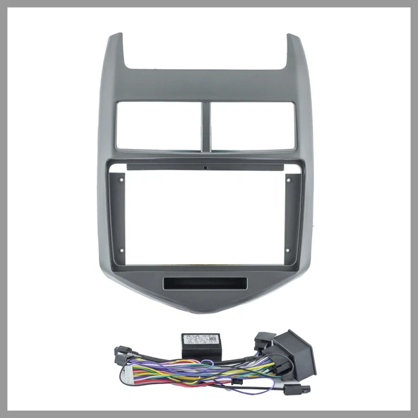 CHEVROLET AVEO 2011-2015 UYUMLU 9 İNC ANDROID MULTİMEDYA ÇERÇEVESİ - SOKET - CANBUS ürün görseli 1