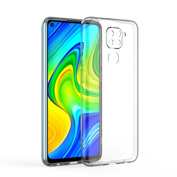 Xiaomi Redmi Note 9 Kılıf Zore Kamera Korumalı Süper Silikon ürün görseli 1