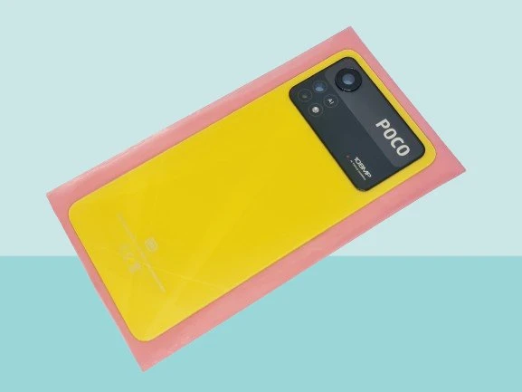 Xiaomi POCO X4 PRO Uyumlu Arka Kapak Batarya Kapağı - (Full Lensli) SARI ürün görseli 1