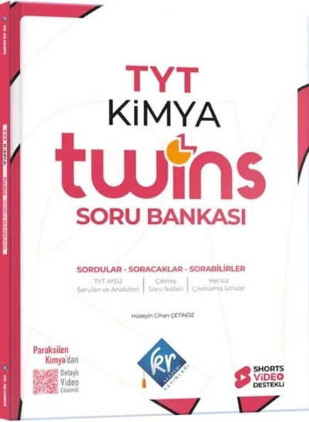 TYT Twins Kimya Soru Bankası KR Akademi ürün görseli 1