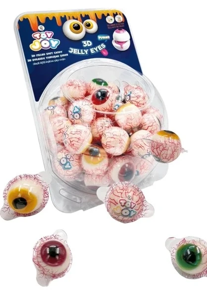 Toyjoy Jelly Eyes Göz Şeker Jelibon 18 gr 64 adet ürün görseli 1