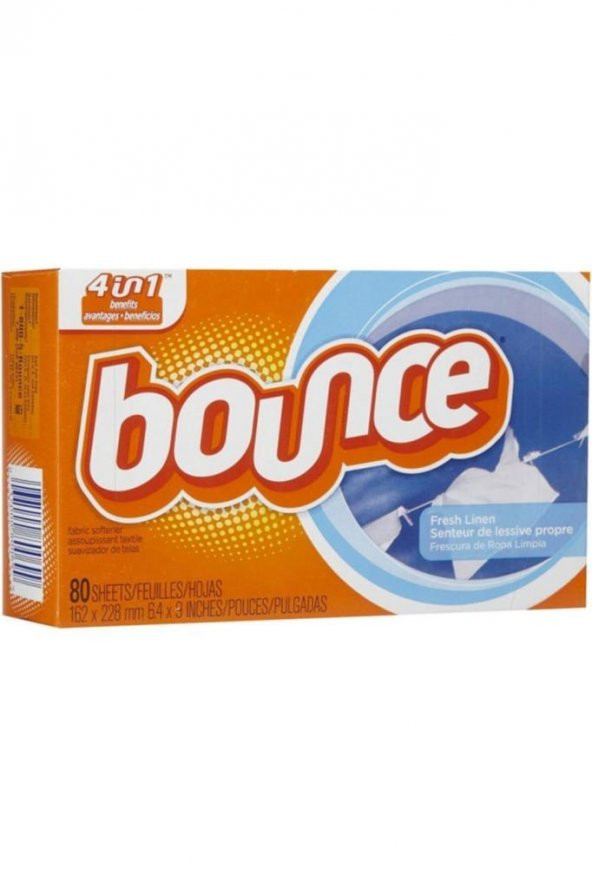 Bounce Fresh Linen Yumuşatıcı 80 Kullanımlık ürün görseli 1