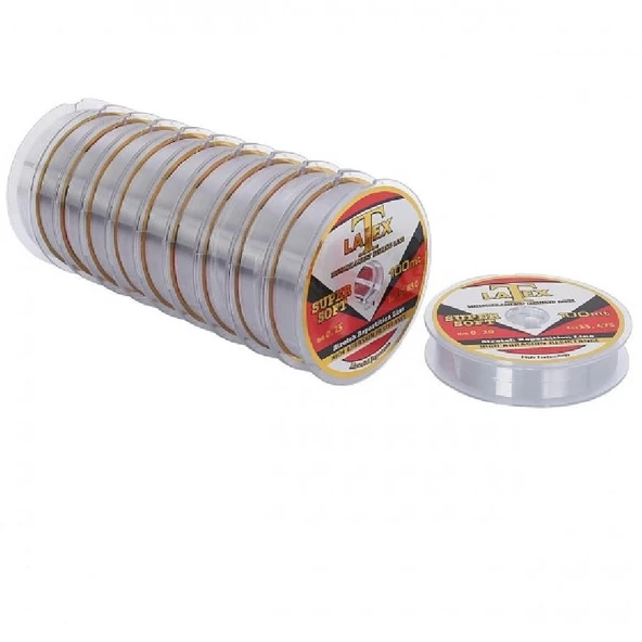 Latex Super Soft 100 Metre Monoflament Misina 0,30Mm ürün görseli 1