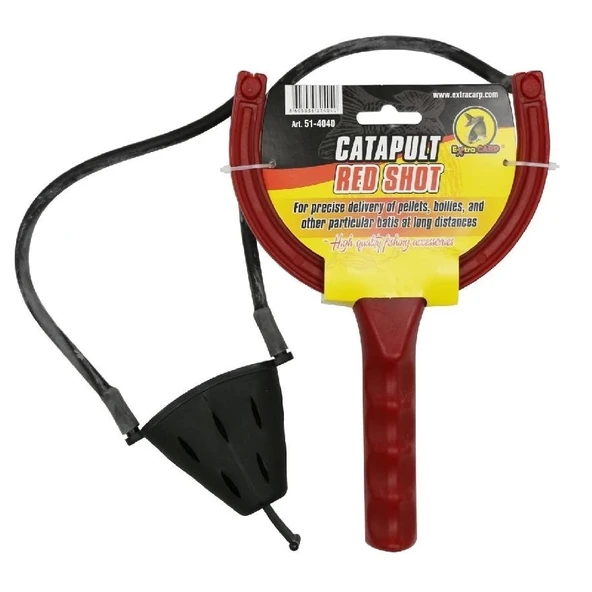 Sazan Yemleme Sapanı Plastik Extracarp Catapult Red Shot Kırmızı ürün görseli 1