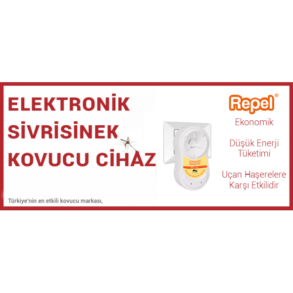 Repel Elektronik Sivrisinek Kovucu RF 110 m2 - Resim 6