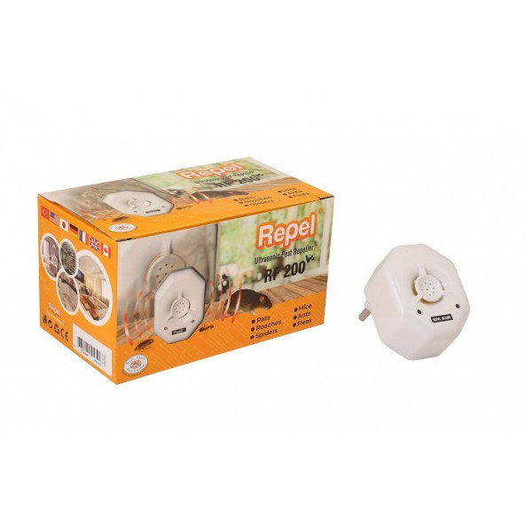 Repel RF 200 Ultrasonik Fare Kovucu ve Haşere Cihazı ürün görseli 1