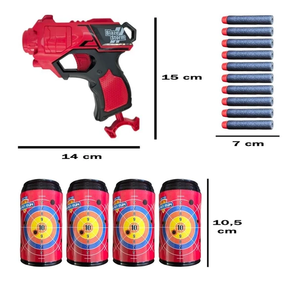 PRESTIJ OYUNCAK DART FIRLATICI 2LI HEDEFLI(FAB1607 ürün görseli 1