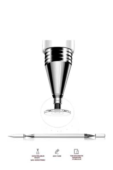 UCUZTEKNO “Evrensel Stylus Kalem - iOS, Android, Windows Uyumlu” - Resim 5